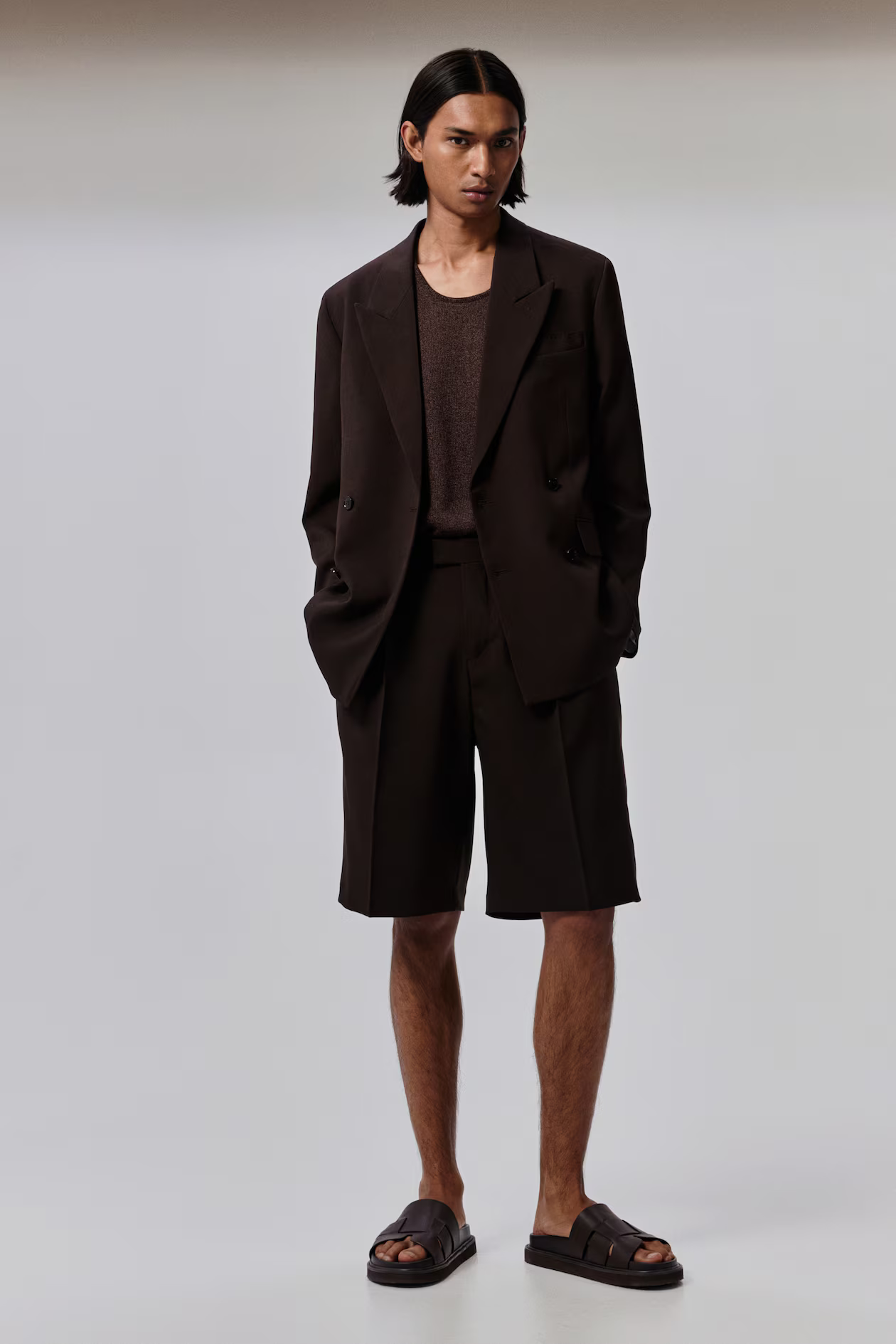 Coastal Breeze Loose Fit Bermuda Shorts