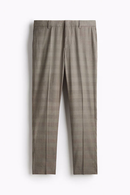 Modern Slim Fit Suit Trousers